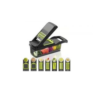 Gesentur mandoline multifonctions 13pcs coupe-l&eacute;gume, mandoline cuisine des decoupe legumes, rapidement et uniform&eacute;ment