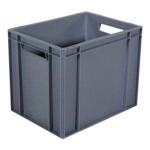 Bac plastique gerbable norme Europe 30L 400x300x325 - NOVAP - 5103821