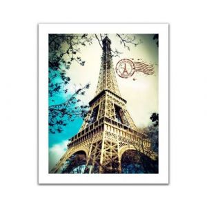 Puzzle 500 Pièces : Puzzle en Plastique - France, Paris : La Tour Eiffel, Pintoo