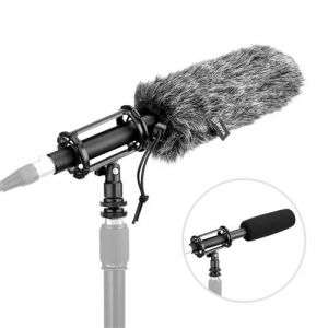 Microphone BOYA BY-BM6060 à condensateur super-cardioïde Application XLR large à 3 broches avec Support antichoc