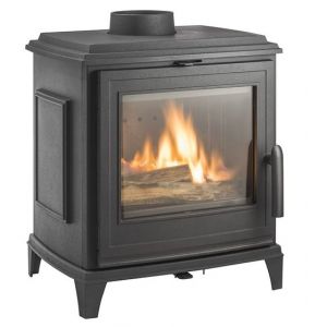 Po&ecirc;le &agrave; bois Fonte Sedan S en fonte Invicta Sedan S 5kW