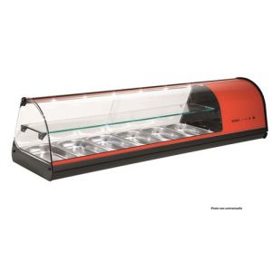 Vitrine froide à Tapas Deux Etagères avec 4 Bacs GN 1/3   SAYL