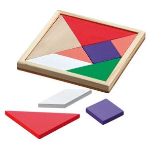 Tangram coloré Philos 15x15cm