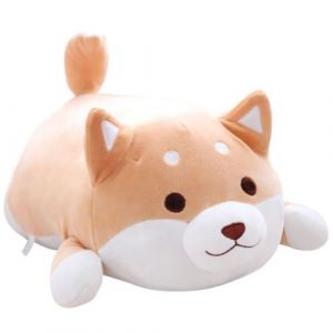 Peluche doux oreiller Poupée Cartoon Doggo Mignon Shiba Inu 35cm_kosenewe56
