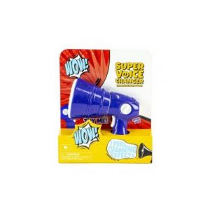 Changeur de voix enfant 3 effets sonores - jouet megaphone multi voix - modificateur  transformateur - set jeu imitation et carte