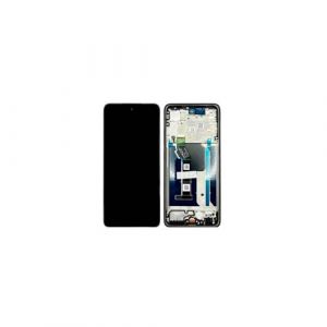 Original Ecran LCD et Vitre Tactile PANTONE Black Oyster Avec Ch&acirc;ssis pour Motorola Moto G56 5G 5D68C30294 5D68C30208