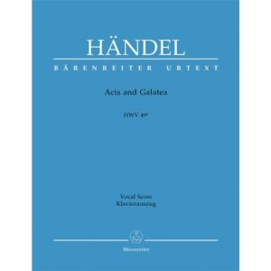 Haendel Georg Friedrich Acis Et Galatea Hwv49A - Chant(Satb)/Piano