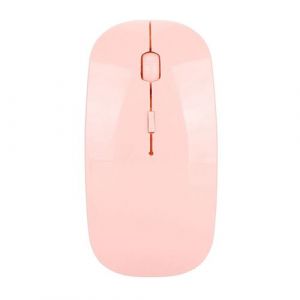Souris sans fil 2.4G avec récepteur USB 800-1200-1600dpi Rose