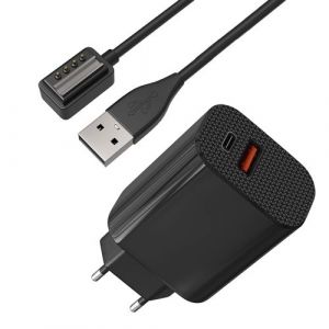 Chargeur Secteur 12W + Cable Compatible avec Suunto 9/9 Baro / D5 / EON Core/Spartan - Charge Montre Phonillico®