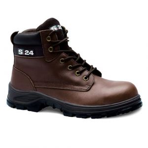Chaussure de sécurité S24 JUNGLE S3 - Pleine fleur marron - Taille 40 - 5302