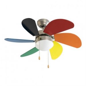 Ventillateur Grupo FM VT-90 Junior 50W Multicouleur (&Oslash; 80 cm)