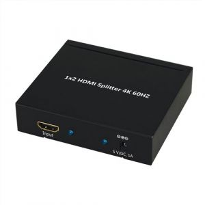 VALUE - Répartiteur vidéo/audio - 2 x HDMI - de bureau