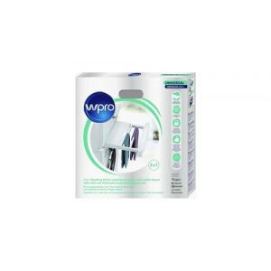 Wpro skp101 kit de superposition universel 2 en 1 lave-linge / sèche linge avec tablette et séchoir