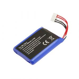 Batterie de Remplacement pour JBL Flip 2 Li-ion 3,7V 1800mAh 6,7Wh Avizar Noir