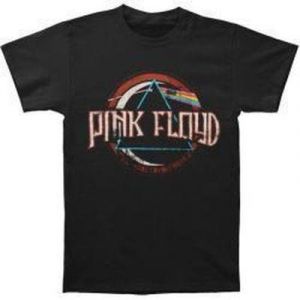 Tee-shirt Dark Side of the Moon Vintage Seal Noir pour homme Taille XL