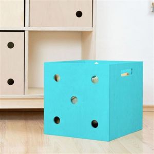 Bo&icirc;te de rangement DICE turquoise 5