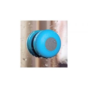Vshop® enceinte bluetooth portable,étanche haut-parleur de douche sans fil parleur à voix haute stéréo,ventouse puissante (bleu)