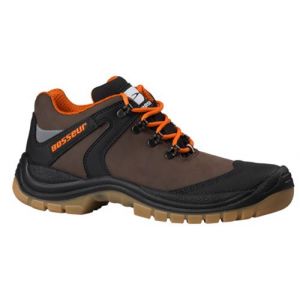 Chaussures de sécurité AIR CROSS BOSSEUR - Basse S3 - Marron - Taille 43 - 11443-006