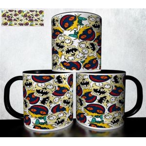 MUG collection design - T&ecirc;te de mort Skull Halloween 1037