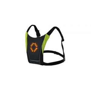 Vélo vélo led sans fil sécurité clignotants lumière gilet équitation nuit guider