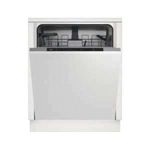 BEKO Lave vaisselle tout integrable 60 cm KBDIN184E0Q, 14 couverts, Glissières, 44 db-