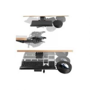 Dataflex Articulating Keyboard/Mouse Mechanism - plate-forme clavier et souris avec repose-poignet