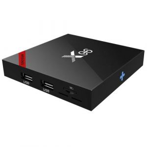X96 Smart TV Box 2 Go / 16 Go Android 7.1.2 Amlogic S905W Quad Core H.265 VP9 HDR10 DLNA WiFi LAN HD Media Player