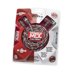 MTX Cable RCA StreetWires ZNX5.2 5 m Symetrique 100% Cuivre ZeroNoise
