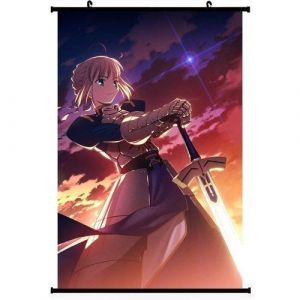 Poster en toile &eacute;tanche avec cadre en PVC - Fate Zero Fate Stay Night (#250),40X60 CM