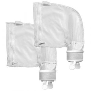 Lot 2 Sacs pour Polaris 280 / 480 - Filtre robot nettoyeur piscine filet rechange K13/K16 Sac à limon avec fermeture zip Phonillico®