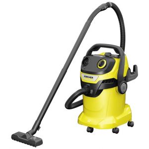 Aspirateur eau et poussi&egrave;re Karcher WD 5 V-25/5/22 - Puissance 1100W- Capacit&eacute; 25L- Cuve plastique- Flexible 5m- Nettoyage du filtre