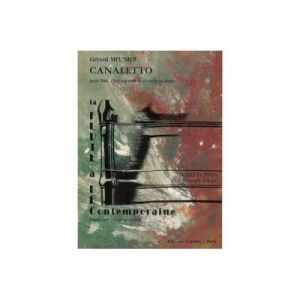 Partitions Classique Combre Meunier Gerard - Canaletto - Flute A Bec Soprano Et Clavecin Ou Piano Fl&ucirc;te &Agrave; Bec