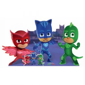 STAR CUTOUTS Figurine en carton Enfant Pyjamasques ensemble yoyo gluglu et bibou Haut 93 cm