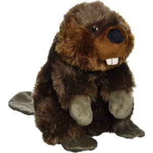 peluche Castor Cuddlekins Mini de 20 cm marron Wild Republic