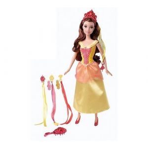 Poupee belle coiffure de princesse - disney princess