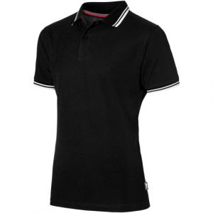 Slazenger - Lot de 2 polos manches courtes DEUCE - Homme (L) (Noir) - UTPF2500