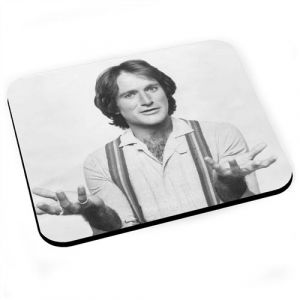 Tapis de souris Robin williams portrait noir & blanc star acteur cinema