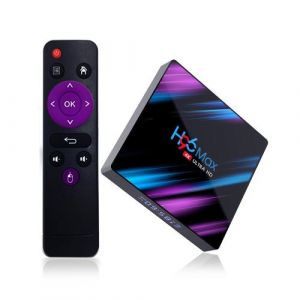 EFUTURE TV Box 4+64GB Android 9.0 avec télécommande Câble HDMI Smart TV Box WIFI