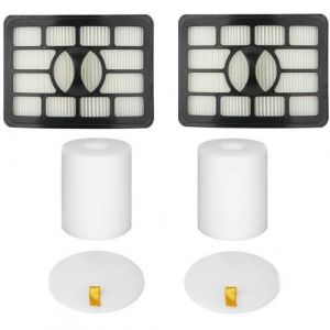 2 filtres HEPA + 2 mousse flet Kits de filtration pour Shark Rotator Pro Lift-Away NV500 NV501 NV502 NV503 NV505 NV510 NV520 NV552 UV560