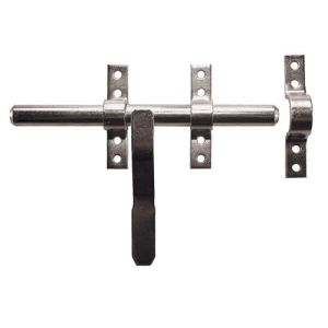 Verrou vervelle 16mm zingué blanc - MERMIER - M-441163