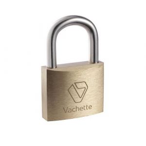 Cadenas s&ucirc;ret&eacute; Ajax 1322-40 VACHETTE - laiton &agrave; goupille - 15388000