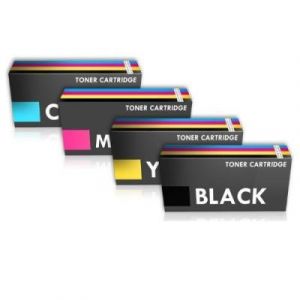 Prestige Cartridge Clp320 Lot De 4 Cartouches De Toner Pour Samsung Clp-320/Clp-325/Clx-3180/Clx-3185 - Couleurs Assorties