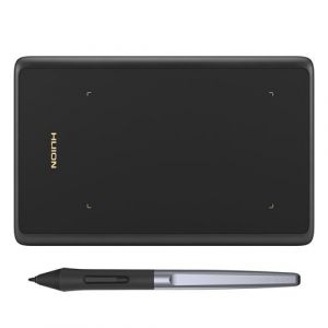 Tablette graphique HUION Inspiroy H420X 4.17x2.6 pouces planche à dessin avec stylet batterie (noir)
