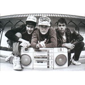 Fabulous Poster Beastie boys photo vintage ghetto blaster (42cm x 62cm)