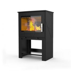 Po&ecirc;le &agrave; bois ADAM BUCHER 7,3KW en fonte - &eacute;tanche - eco design