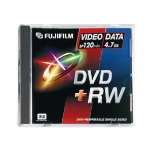 FUJIFILM - DVD+RW x 5 - 4.7 Go - support de stockage