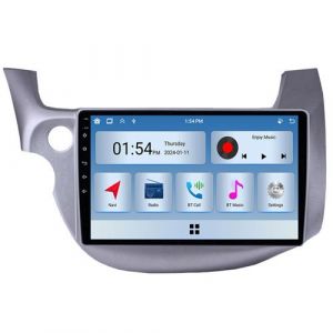 Autoradio RoverOne® Bluetooth CarPlay 2 Din 6Go RAM 128Go ROM pour Honda Jazz 2 GG 2008-2014 Fit 2 GE 2007-2014
