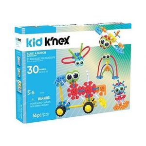 KID KNEX Build A Bunch Set 66 Pieces For Ages 3+ Construction Educational Toy