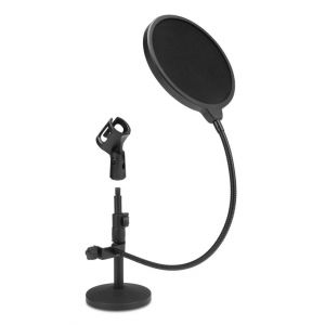 McGrey MST-20 microphone statif de table avec anti-pop set