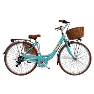 Vélo de ville Dolce Vita by Canellini VENERE 28 avec panier - Tiffany